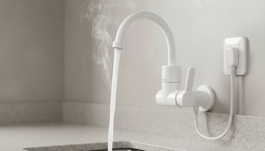 torneira com aquecimento elétrica